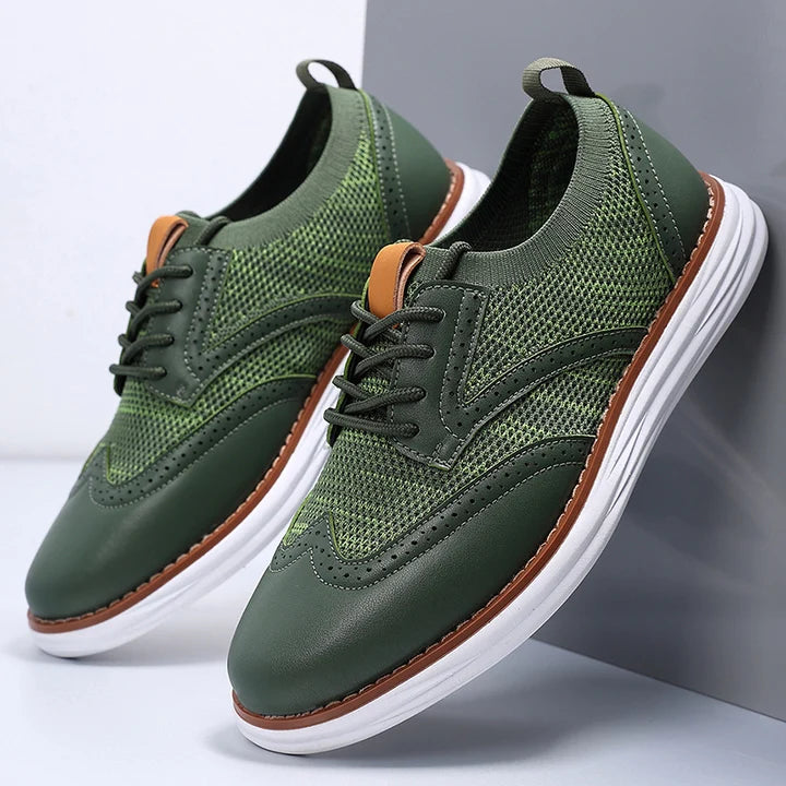 Men’s Colton Knit-Panel Casual Shoes