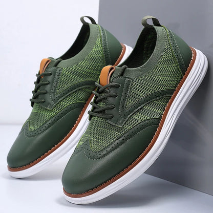 Men’s Colton Knit-Panel Casual Shoes