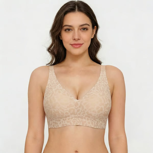 Women’s Leopard Print Wire-Free Bra