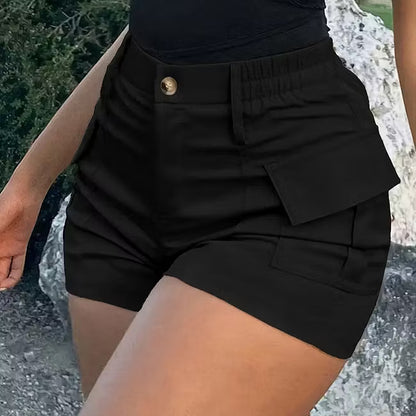 Women’s High-Waisted Cargo Shorts