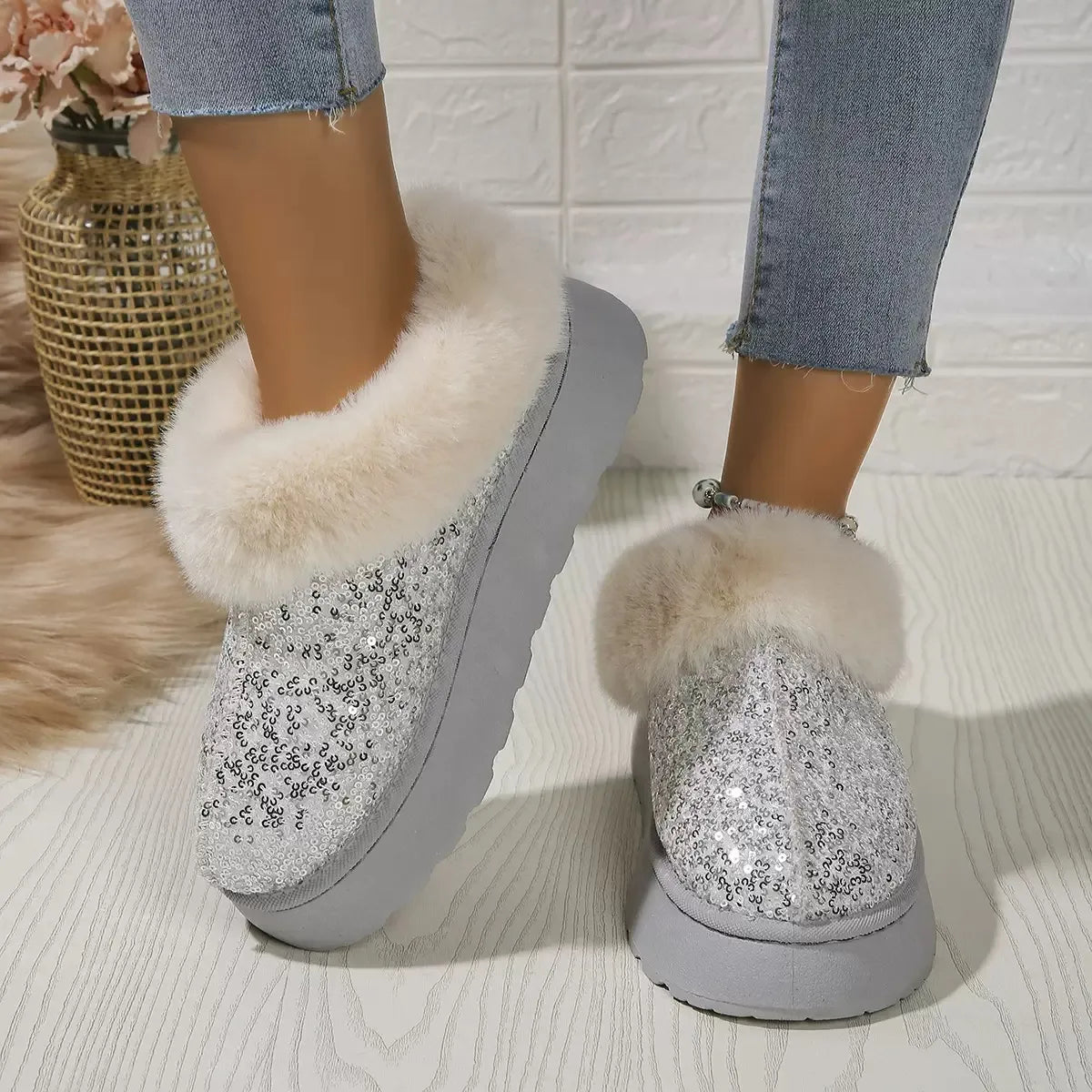 Women’s Slip-On Comfort Winter Slippers