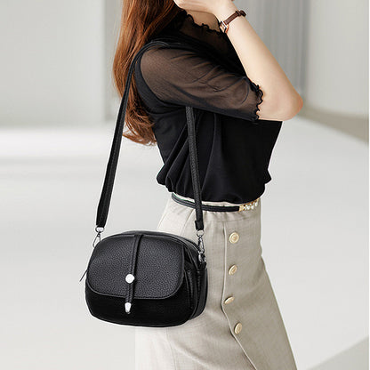 Women’s Lightweight Minimal Solid Crossbody Bag