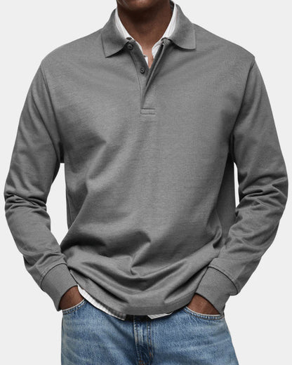 Men’s Long-Sleeve Polo Shirt
