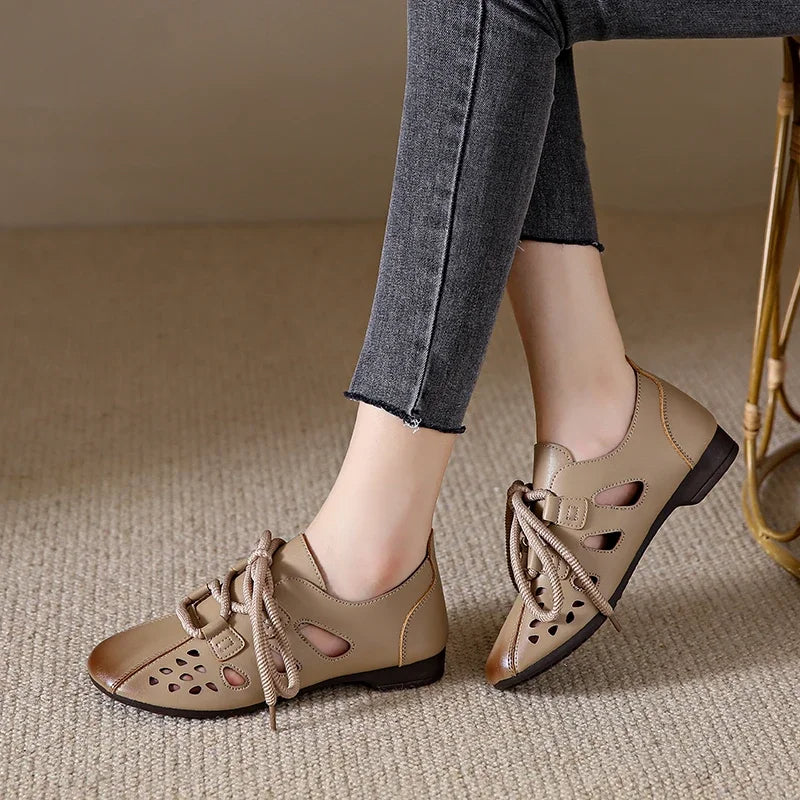 2024 British New Style Leather Orthopedic shoes
