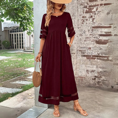 Women's Empire-Waist Midi Dress