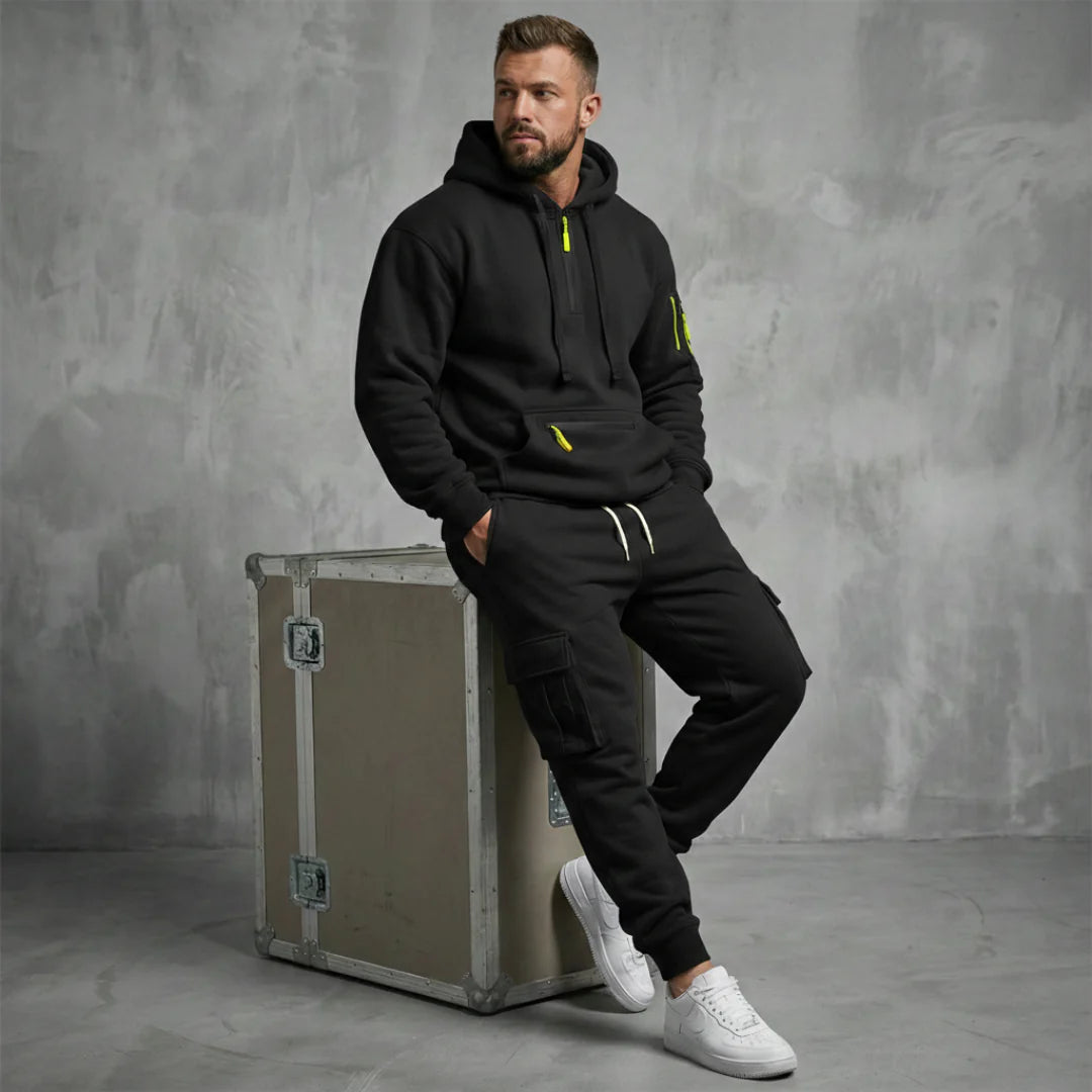 Men’s Thermal Lined Hoodie and Joggers Set
