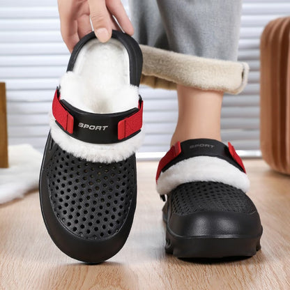 Ventilated Plush Lined Clogs