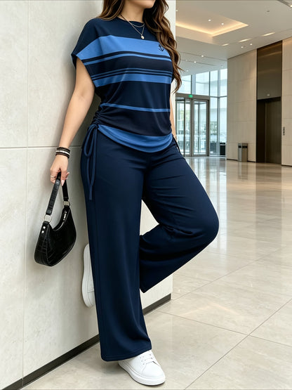 Women's Bow-Detail Two-Piece Set