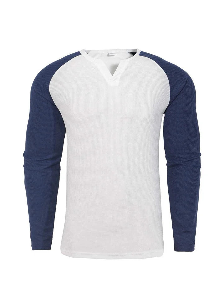 Men’s Slim Fit Ribbed Raglan Top Set