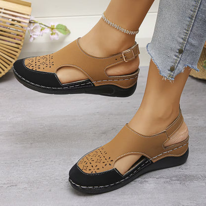 Women's Cut-Out Slingback Sandals