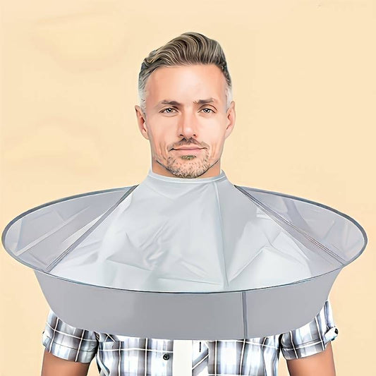 Foldable Hair Collection Cape with Adjustable Neck