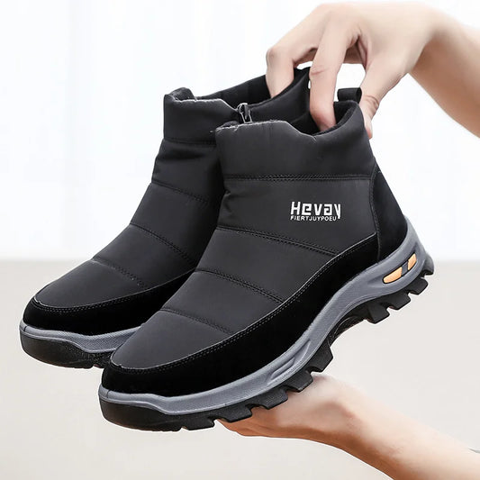 Men's Arch Support Wide Toe Snow Boots