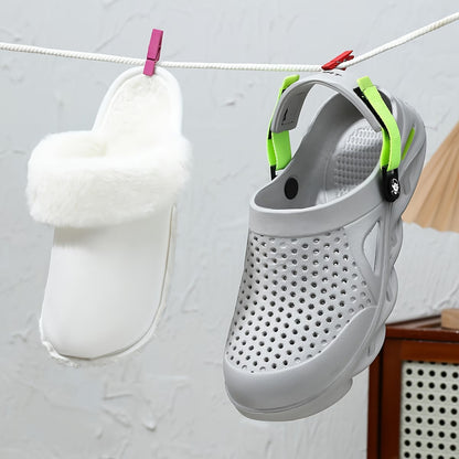 Ventilated Plush Lined Clogs