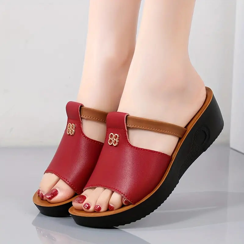 Women's Wedge Heeled Sandals