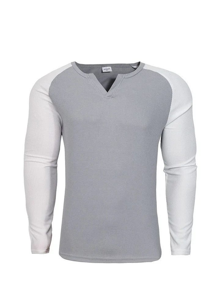 Men’s Slim Fit Ribbed Raglan Top Set