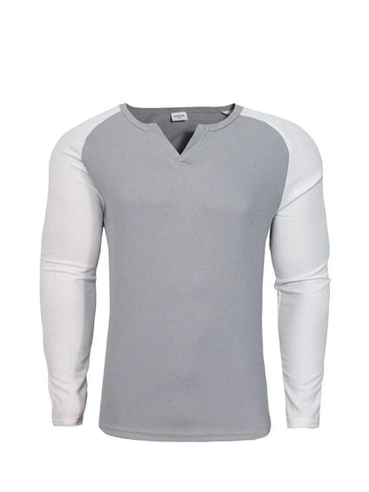 Men’s Slim Fit Ribbed Raglan Top Set