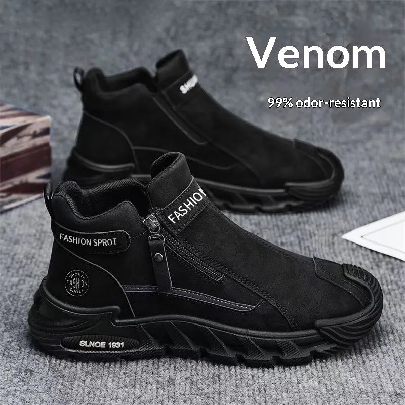 Men’s Casual Zip-Up Outdoor Shoes