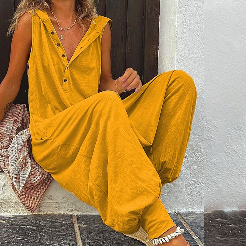 Women’s Relaxed Hooded Jumpsuit
