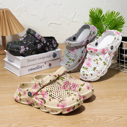 Women's Floral Ventilated Garden Clogs