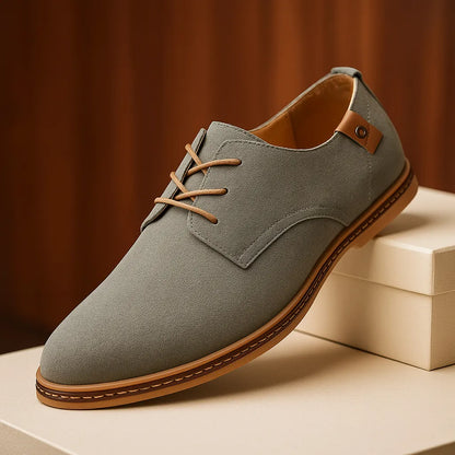 Men's Suede Look Casual Lace Up Shoes