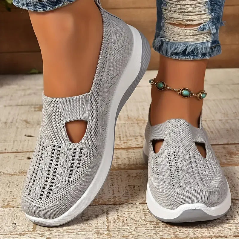 Ladies' Slip-On Walking Trainers