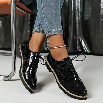 Women’s Comfort Leather-Look Shoes