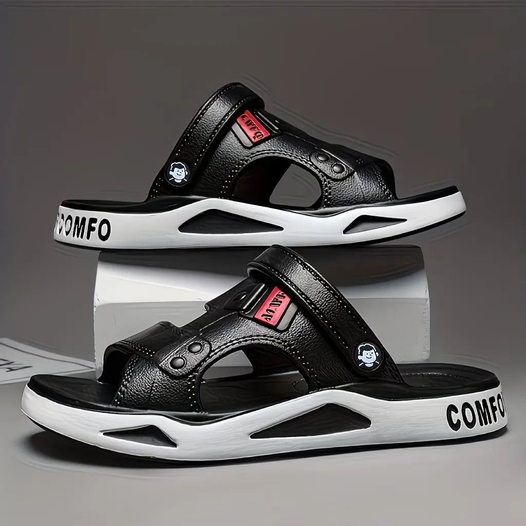 Men’s Adjustable Cut-Out Slides