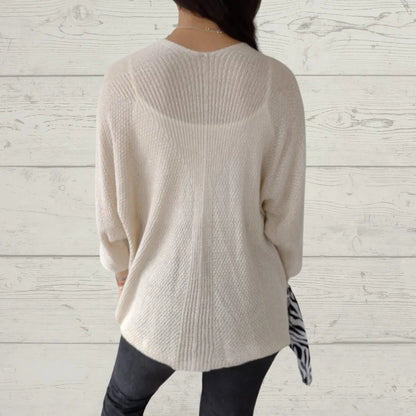 Women’s 3/4 Sleeve Open-Front Pocket Cardigan
