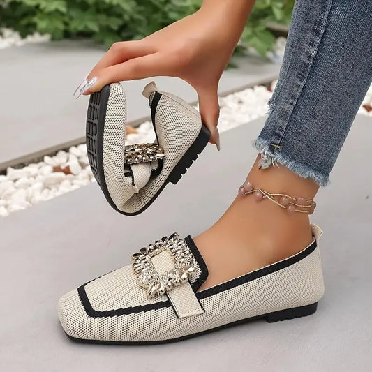 Women's Sparkle Comfort Slip-On Flats