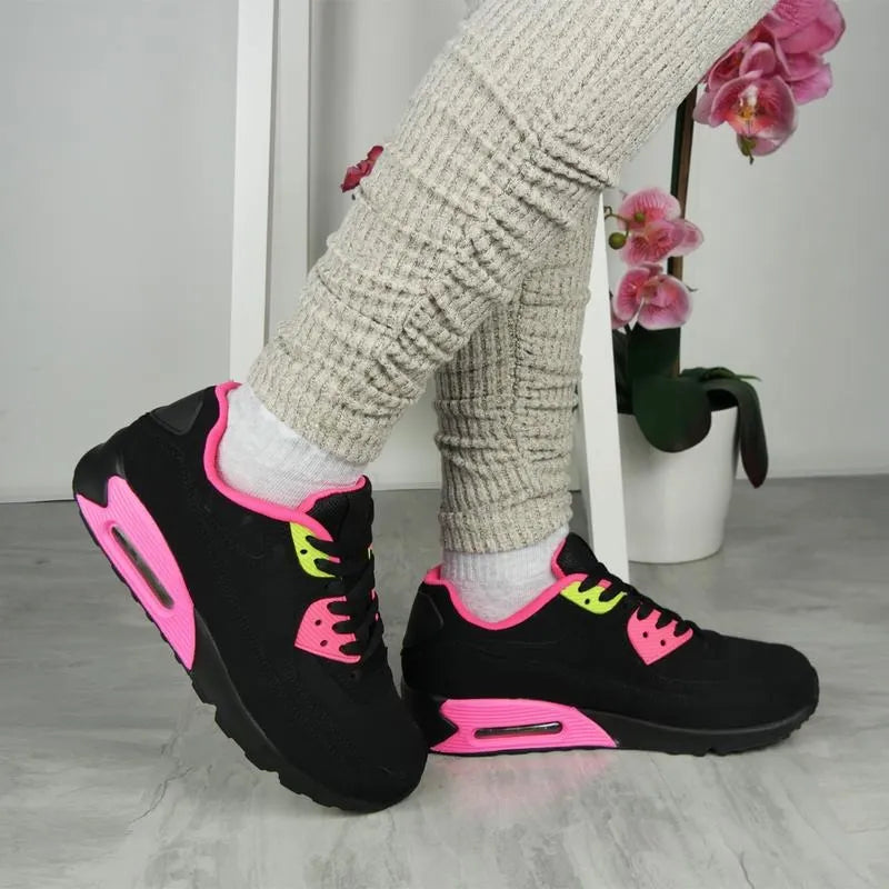 Women's Orthopaedic Lace-Up Breathable Sports Trainers