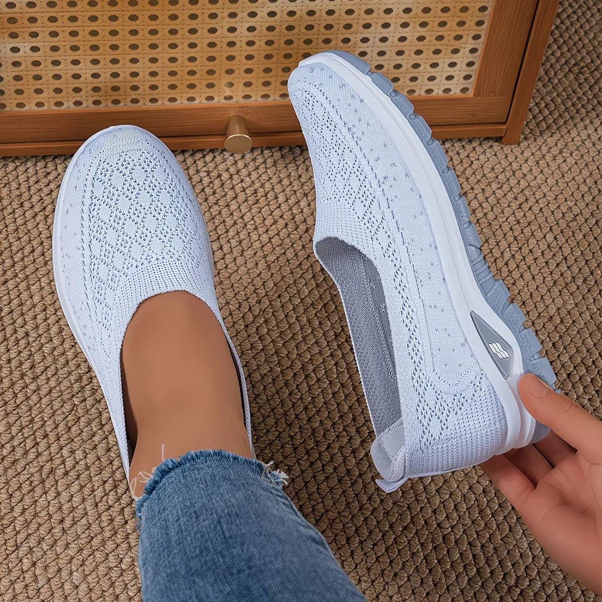 Women’s Lightweight Comfort Slip-On Trainers