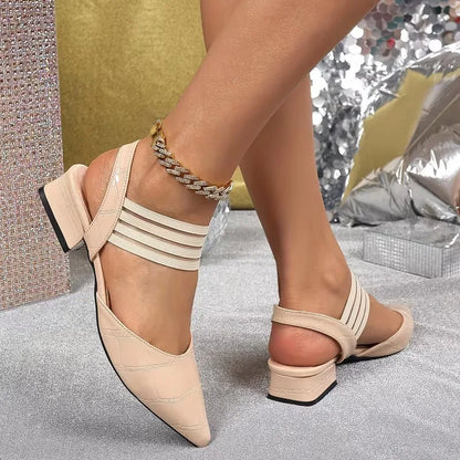 Women's Pointed-Toe Slingback Heels