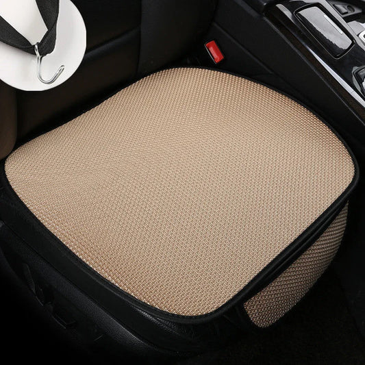 Ice Silk Cooling Car Seat Cushion Set