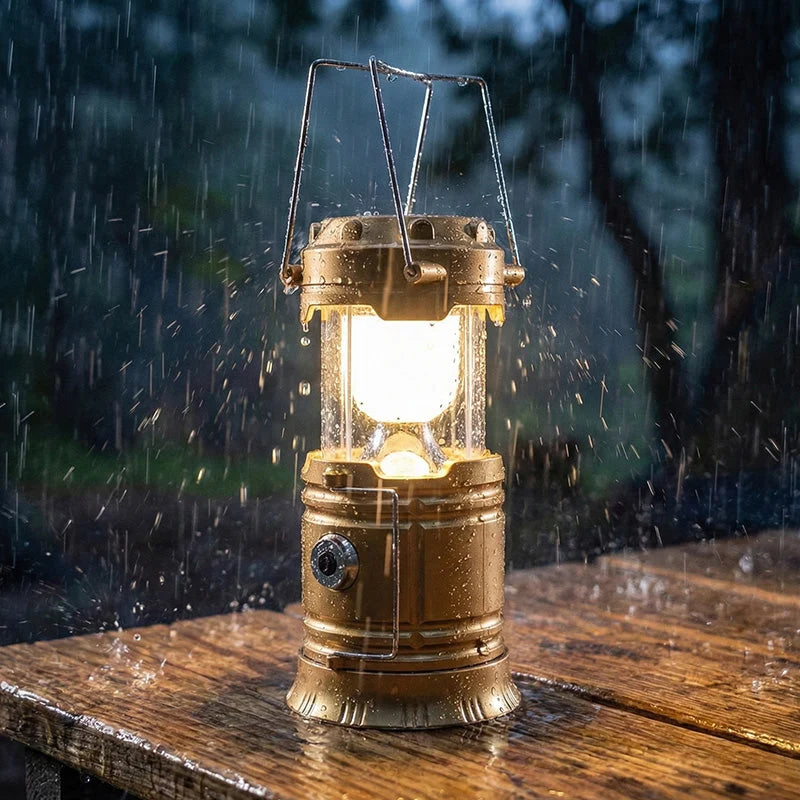 Rechargeable Solar Camping Lantern