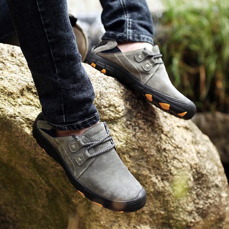 Men’s Wide-Fit Pigskin Leather-Look Soft-Sole Driving Loafers