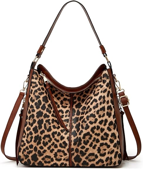 Women’s Luxury Faux Leather Organised Hobo Shoulder Bag
