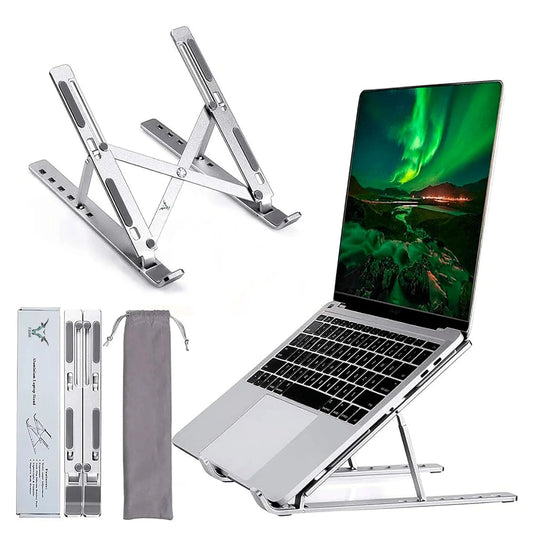 Foldable Aluminium Adjustable Laptop Stand