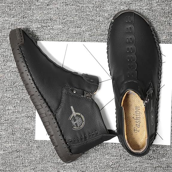 Women's Non-Slip Leather-Look Medieval-Style Boots