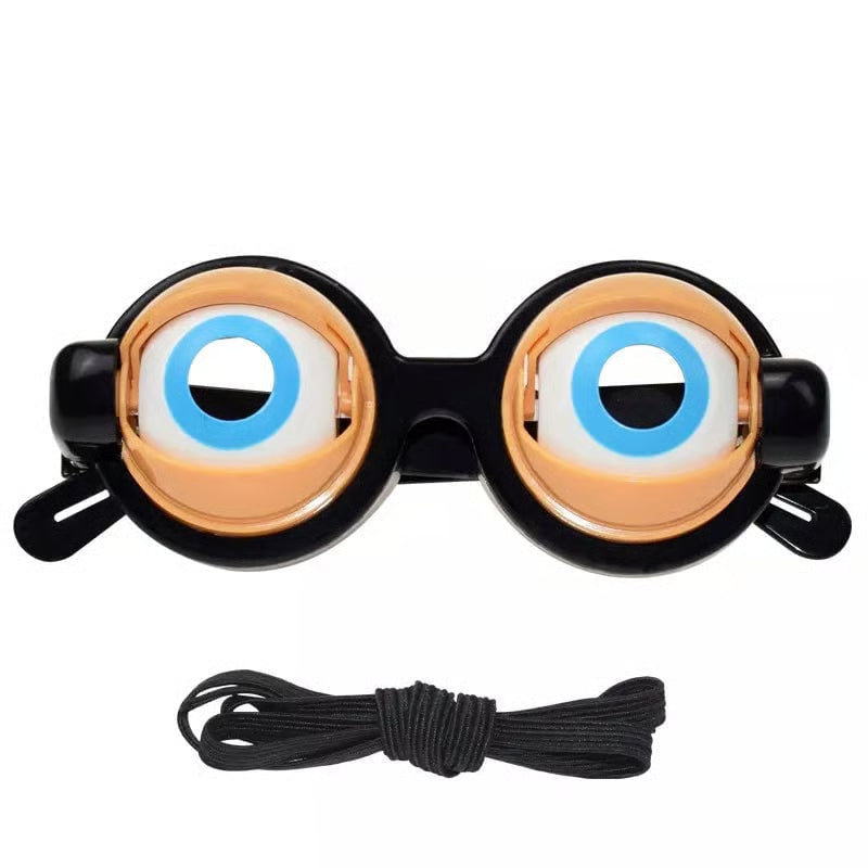 Funny Crazy Eyes Party Glasses Props