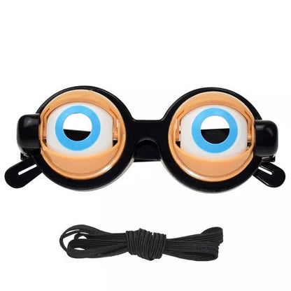 Funny Crazy Eyes Party Glasses Props