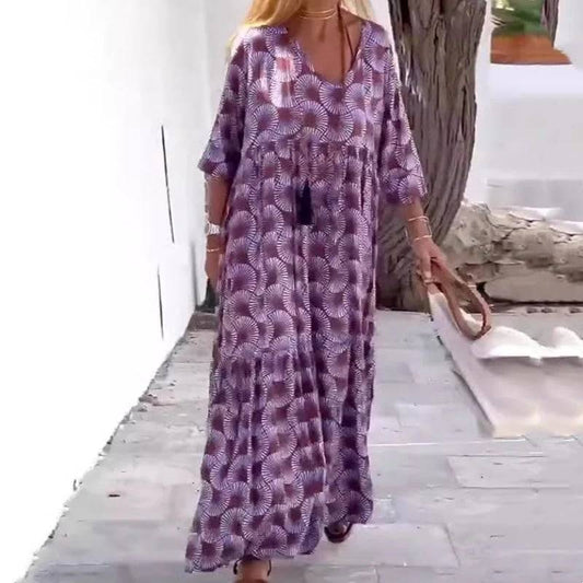 Women’s Plus Size Relaxed Flowy Everyday Dress