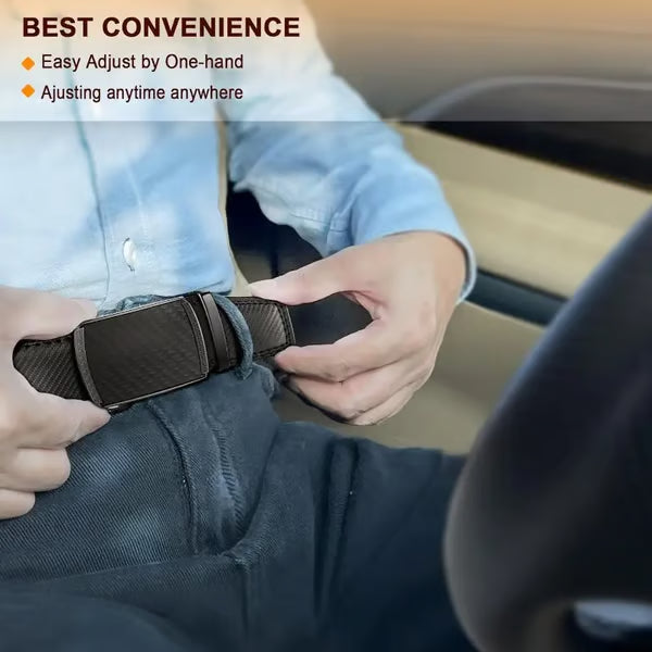 Men's Adjustable Ratchet Buckle Belt