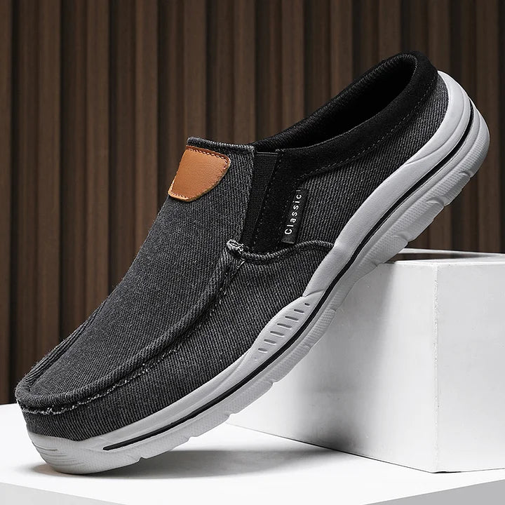 Men's Slip-On Loafers – Wide Toe, Supportive Design & Water-Resistant