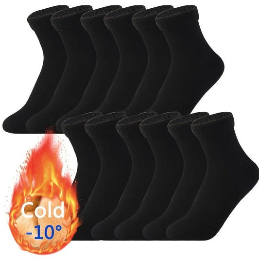 Women’s Fleece Lined Thermal Slipper Socks for Winter Warmth