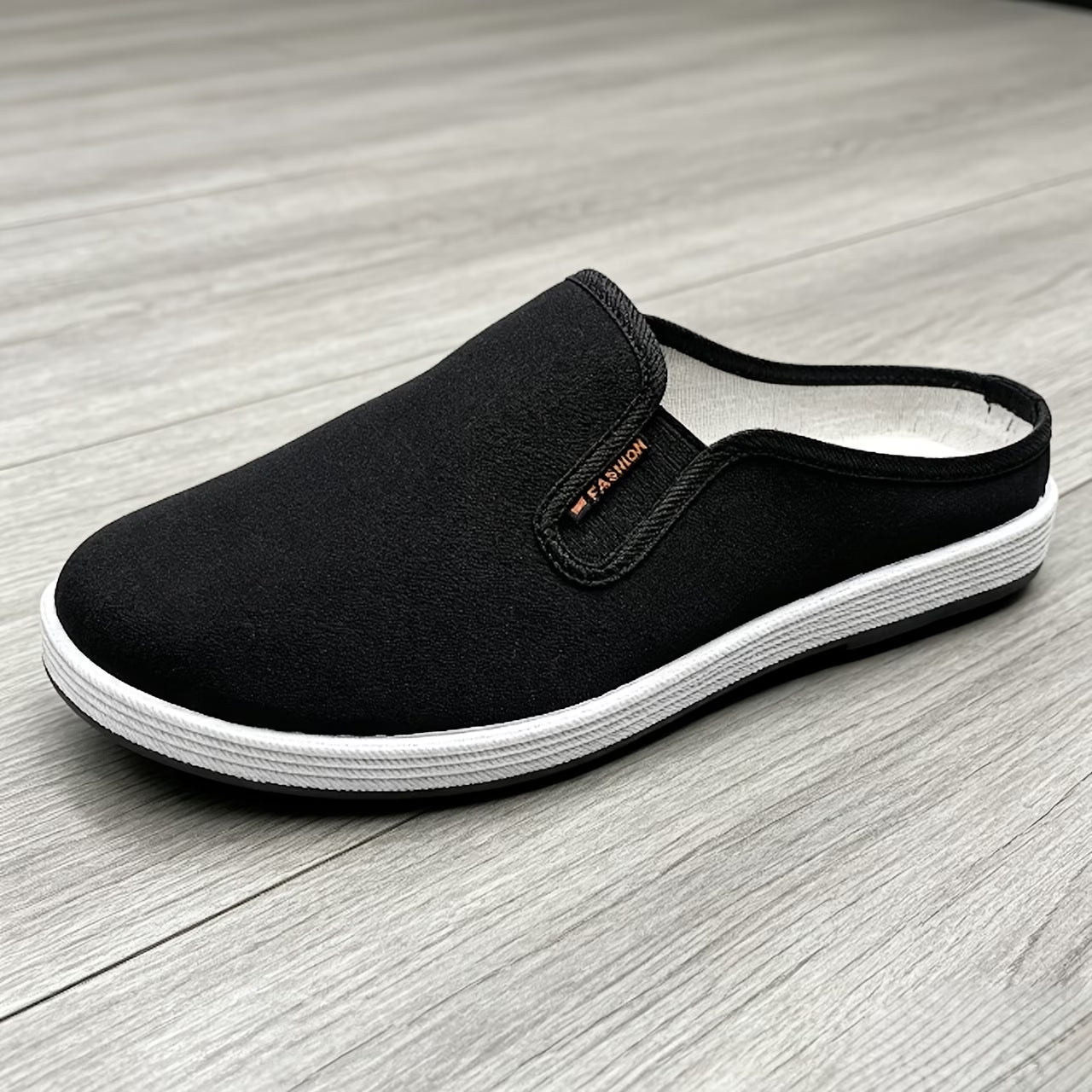 Men's Wide Toe Casual Mule Slides