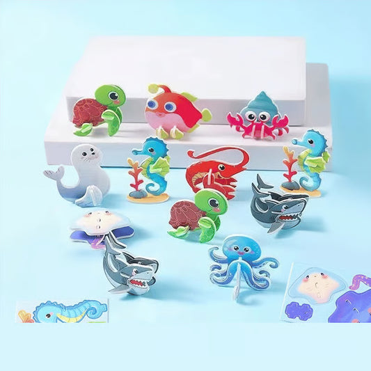 25-Piece 3D Insect Puzzle Set