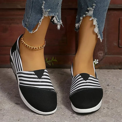 Women’s Striped Comfort Trainers