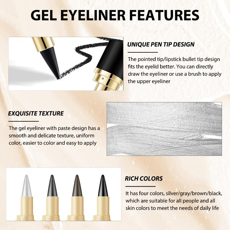 Long Wear Waterproof Gel Eyeliner Stick
