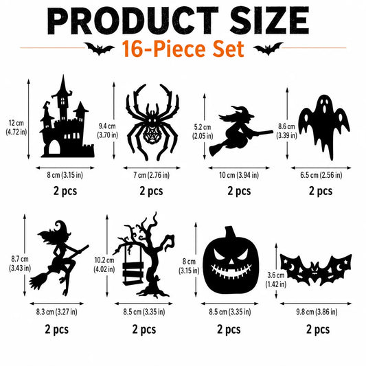 Spooky Glow Halloween Silhouette Lights