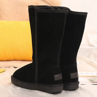 Women’s Plush-Lined Thick Sole Winter Snow Boots